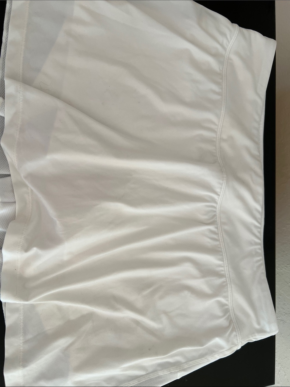 New Balance White Circle Skater Tennis Skirt